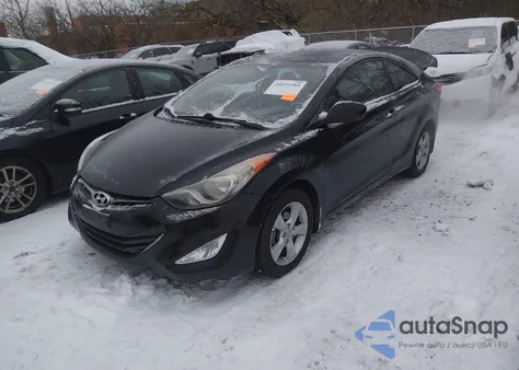 2013 Hyundai Elantra Gs из США, поврежденный, VIN KMHDH6AE8DU016724